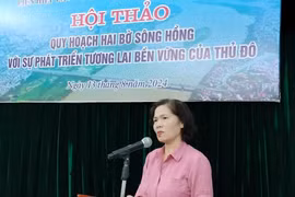 Quy hoạch bờ sông Hồng với sự phát triển bền vững của Thủ đô