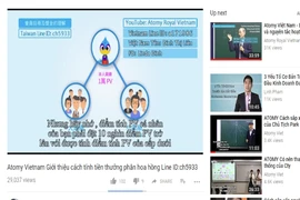 Mỹ phẩm, TPCN Atomy bán hàng đa cấp không phép