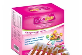 Thu hồi thực phẩm bảo vệ sức khỏe trẻ em Medikids 