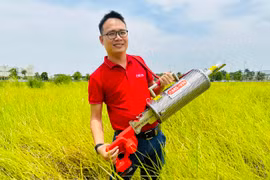 Súng phun khói diệt chuột độc đáo của kỹ sư Bùi Văn Tùng