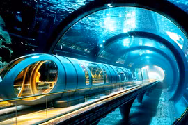 Ngỡ ngàng các đường hầm dưới nước dài nhất thế giới