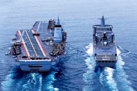 Điểm cộng trên mô hình tàu sân bay siêu khủng của Trung Quốc 