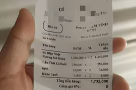 1,4 triệu 4 con sò điệp, quán ăn ở Vũng Tàu “bị soi“