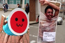 Lễ phục tốt nghiệp "khó đỡ" của sinh viên Nhật