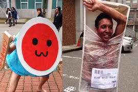 Lễ phục tốt nghiệp "khó đỡ" của sinh viên Nhật