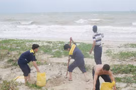 Đà Nẵng hối hả phòng chống bão số 11 