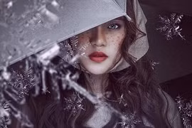 Hot girl Đồng Nai đẹp ma mị trong bộ ảnh đón Noel