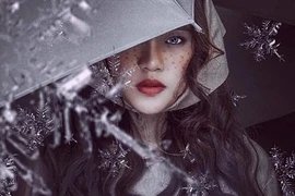 Hot girl Đồng Nai đẹp ma mị trong bộ ảnh đón Noel