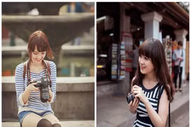 Nét duyên dáng khó cưỡng của nữ sinh Hà thành