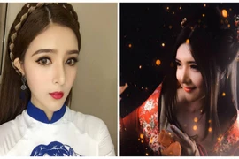 Lilly Luta bị chê giống "hot girl mặt rắn" vì sửa ảnh lố