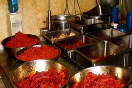 Hô biến thịt heo thối thành khô bò