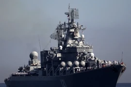 Nga đưa 10 tàu chiến đến gần bờ biển Syria