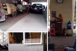 Xẻ thịt gầm cầu làm bãi trông xe... coi thường cháy nổ