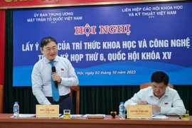 VUSTA lấy ý kiến của trí thức trước kỳ họp thứ 6, Quốc hội khóa XV
