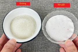Công dụng tuyệt vời của bột giặt trộn với đường