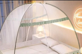 Tràn lan màn chụp chống muỗi tự bung giá rẻ