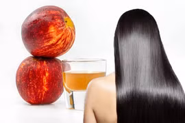 Tác dụng bất ngờ khi gội đầu bằng giấm táo