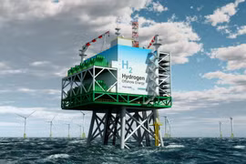 Điện phân nước biển để sản xuất hydro sạch