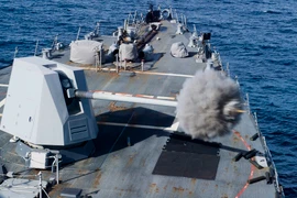 Uy lực đáng gờm của pháo hạm trên tàu chiến hải quân các nước