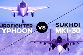 Tiêm kích Typhoon của châu Âu có đủ sức đối đầu Su-27 Nga?