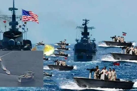 Tàu chiến Mỹ và nỗi sợ trong trận chiến với "tàu muỗi" của Iran