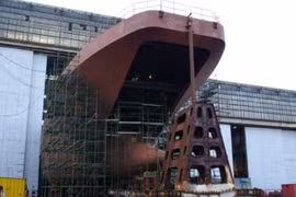 Tàn tích của Xưởng đóng tàu Ukraine - nơi từng chế tạo tàu sân bay