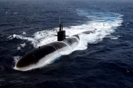 Mỹ tập trận trên Biển Đông: Lộ diện tàu ngầm hạt nhân cực "khủng" 