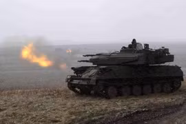 Pháo phòng không ZSU-23-4 Shilka được dùng như vũ khí xung kích