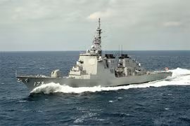 Nhật Bản tăng cường năng lực đánh chặn tên lửa đạn đạo trên biển