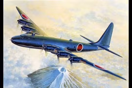 Nhật từng thiết kế máy bay ném bom bay được nửa vòng Trái Đất