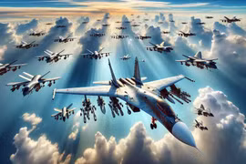 Su-57 Nga có thể mang theo và điều khiển UAV kiểu ‘bầy đàn’