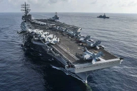 Tàu sân bay Mỹ quay lại Biển Đông, sẽ tái tập trận trong tháng 8