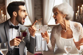 Đưa bạn gái cũ của con đến phá đám, mẹ chú rể bị đuổi