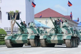 Tận mục dàn trang bị "khủng" của lữ đoàn tinh nhuệ nhất Campuchia 