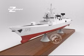 Đoán định thông số siêu hạm Type 055 Trung Quốc