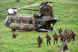 Nhật Bản tập trận chuẩn bị cho trận đánh lớn với Trung Quốc?