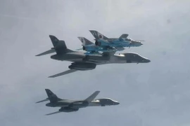 Được hộ tống kỹ càng, B-1 Lancer Mỹ vẫn bị tiêm kích Nga "vuốt mặt"