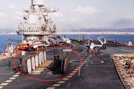 Lý do Nga không tháo bỏ tên lửa trên boong tàu sân bay Kuznetsov