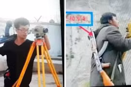 Choáng: Công nhân Trung Quốc ở Pakistan mang súng AK-47 đi làm!