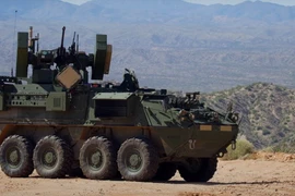 Vũ khí laser trên khung Stryker bị phá hủy tại Kursk