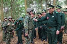 Đặc nhiệm Biên phòng Việt Nam trang bị giáp, mũ chống đạn hiện đại