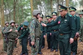 Đặc nhiệm Biên phòng Việt Nam trang bị giáp, mũ chống đạn hiện đại