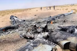 Lực lượng Houthis quay cảnh đánh chặn UAV Wing Loong II của Trung Quốc 