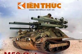Infographic: Pháo chống tăng đa nòng trong chiến tranh Việt Nam