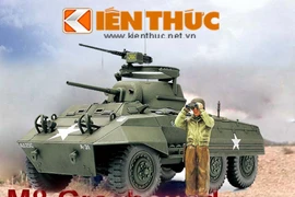 Infographic: Xe thiết giáp đầu tiên của QĐND Việt Nam