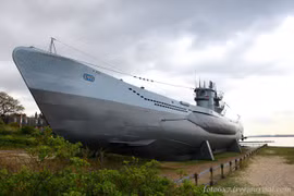 Mãn nhãn nội thất tàu ngầm U-995 của phát xít Đức