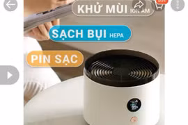 Máy lọc không khí ion âm khử mùi 196.000 đồng… giá rẻ khó tốt 