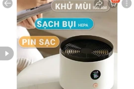 Máy lọc không khí ion âm khử mùi 196.000 đồng… giá rẻ khó tốt 