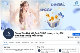 Tiệm cắt tóc làm thẩm mỹ trái phép, "DG Luxury" bị đình chỉ 4,5 tháng 