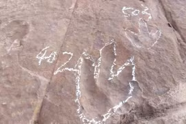 Phát hiện dấu chân khủng long siêu rõ, chuyên gia lý giải sao? 